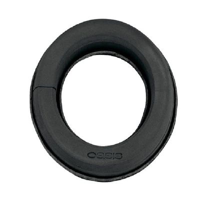INNA-Glas Oasis Black Ideal Ring RAJKA, Black, 3.5 cm, 18 cm