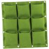 HEMOTON Green Vertical Hanging Planter for Plants and Flowers view 1
