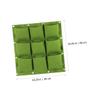 HEMOTON Green Vertical Hanging Planter for Plants and Flowers view 2