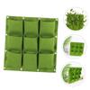 HEMOTON Green Vertical Hanging Planter for Plants and Flowers view 3