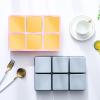 2-Piece Silicone Chocolate Mold Set with 6 Cube Shapes view 2