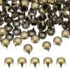 PATIKIL 90 Pcs Round Dome Rivets, 5mm Bronze view 1