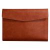 PU Leather Document Folder, 33 x 24 cm, Yellowish Brown view 1