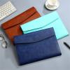 PU Leather Document Folder, 33 x 24 cm, Yellowish Brown view 2