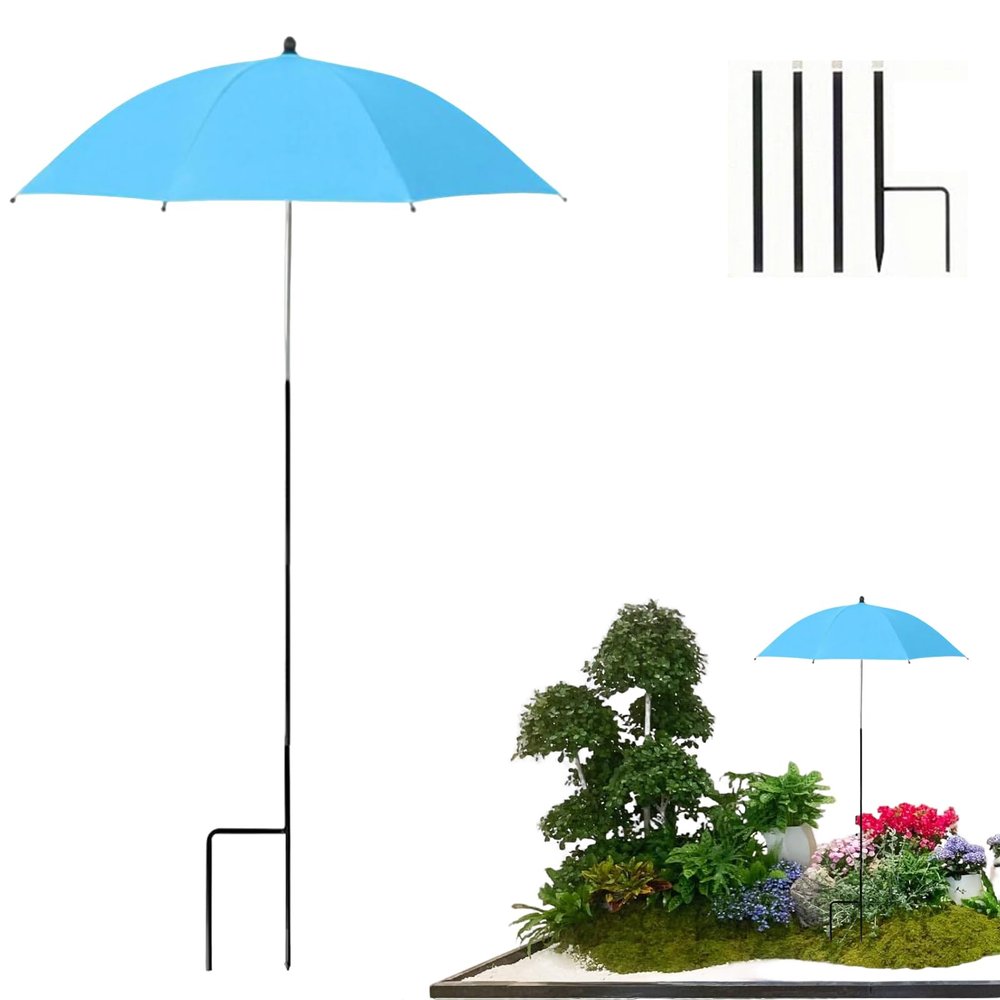 Adjustable Portable Plant Shade Umbrella for Balconies