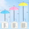 Adjustable Portable Plant Shade Umbrella for Balconies view 2