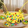 Interactive Pollination Toy and Early Learning Tool for Children, Yellow, 24 cm view 3