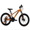 Keskin HT MTB1 20" Kids' Mountain Bike, 21-Speed, 2.35" Air Tires, Disc Brakes, Aluminum Frame, Orange view 2