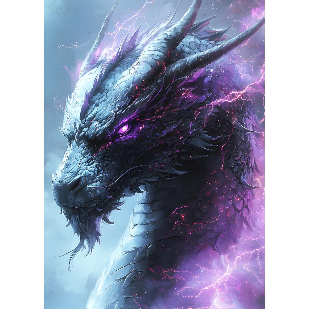 DPHERO DIY Fantasy Dragon Diamond Painting Kit