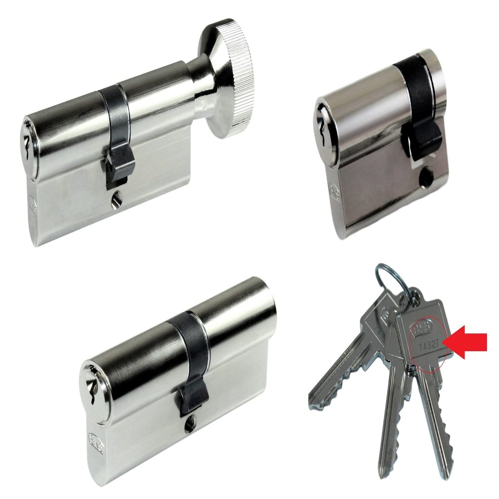 BKS PZ 88 Cylinder for Existing Keying Systems, 60/65