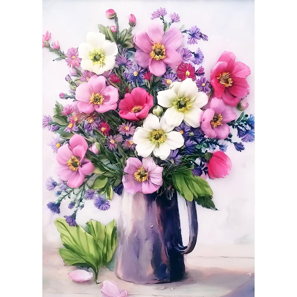 DPHERO DIY Colorful Flower Diamond Painting Kit