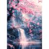 DPHERO DIY Pink Flower Diamond Painting Kit view 1