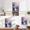 DPHERO DIY Pink Flower Diamond Painting Kit view 3