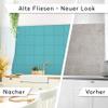 Tile Decal Stickers, Self-Adhesive Tile Film, 15 x 15 cm, Light Turquoise Green, 54 Pieces view 3