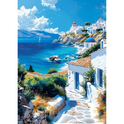 DPHERO DIY Cityscape Diamond Painting Kit