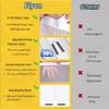 Flycn Magnetic Screen Door, 330 x 220 cm, Double-Door Magnetic Insect Curtain, White view 2