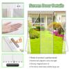 Flycn Magnetic Screen Door, 330 x 220 cm, Double-Door Magnetic Insect Curtain, White view 3