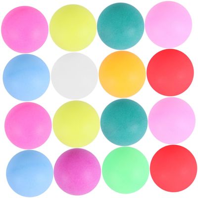 Toyvian Reusable Table Tennis Balls, Easy to Store, 150 Colorful PP Balls for Parties, Lotteries and Beer Parties