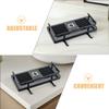 ULTECHNOVO Plastic No-Drill Adjustable Shower Storage Shelf view 3
