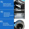 Manual Labeling Applicator with Adjustable Hand Crank view 4