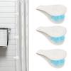 3-Pack Silicone Shower Splash Guard Clips view 1