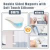 3-Pack Silicone Shower Splash Guard Clips view 2