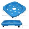 TOPPERFUN Rotating Gas Cylinder Stand with Locking Casters, PP, Nonslip, 360° Swivel view 2