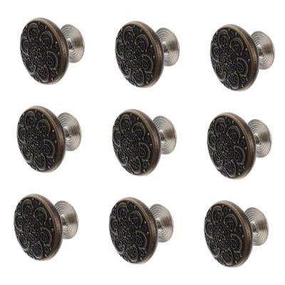 DECORNIJIA Adjustable Jeans Buttons - 10 Pack