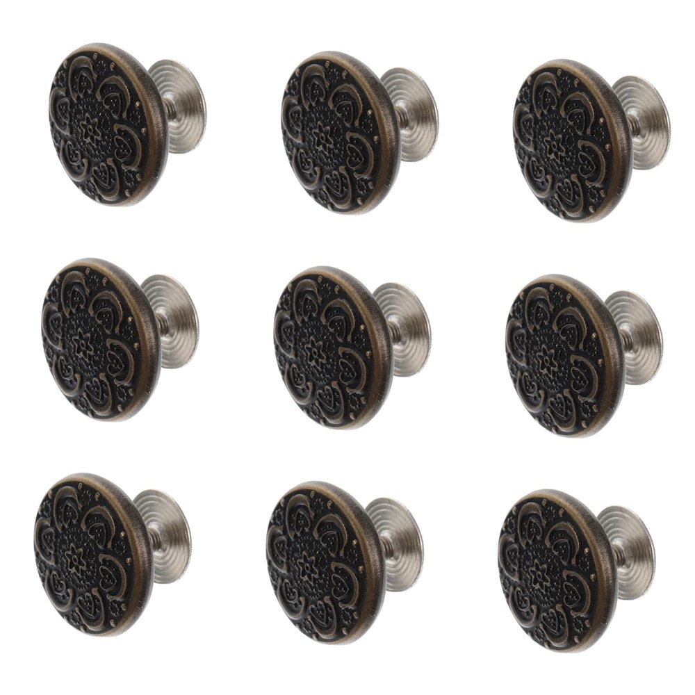DECORNIJIA Adjustable Jeans Buttons - 10 Pack
