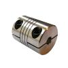 Flexible Coupling D20 L25 Aluminum Alloy, 4 mm to 6.35 mm view 1