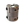 Flexible Coupling D20 L25 Aluminum Alloy, 4 mm to 6.35 mm view 2