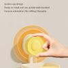 BIVVI Suction Cup Toothbrush Holder with Rinse Cup view 3