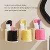 BIVVI Suction Cup Toothbrush Holder with Rinse Cup view 4