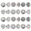CRAFTYMELODY 60 pcs Tibetan Spacer Beads view 1