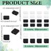 CRAFTYMELODY 180 Pcs 4 Styles 2-Hole Glass Seed Beads view 2