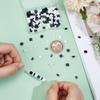 CRAFTYMELODY 180 Pcs 4 Styles 2-Hole Glass Seed Beads view 3