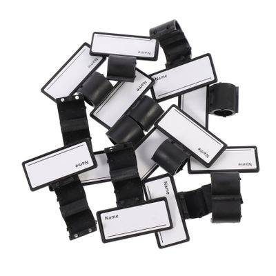 Black ABS Plastic Stethoscope Marking Labels