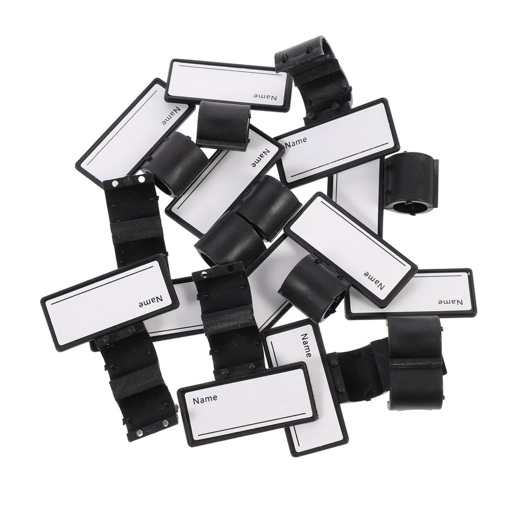 Black ABS Plastic Stethoscope Marking Labels