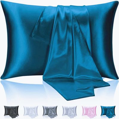 Super Soft Satin Pillowcases for Hair and Skin - 2 Pack