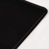 PU Leather Desk Mat with Edge Protection, Black, 70 x 35 view 3