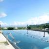 Floating Pool Safety Rope with Floats, Blue and White Lane Divider view 2