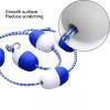 Floating Pool Safety Rope with Floats, Blue and White Lane Divider view 3