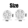 AIRTILY 2-Piece Flower Silicone Molds view 2