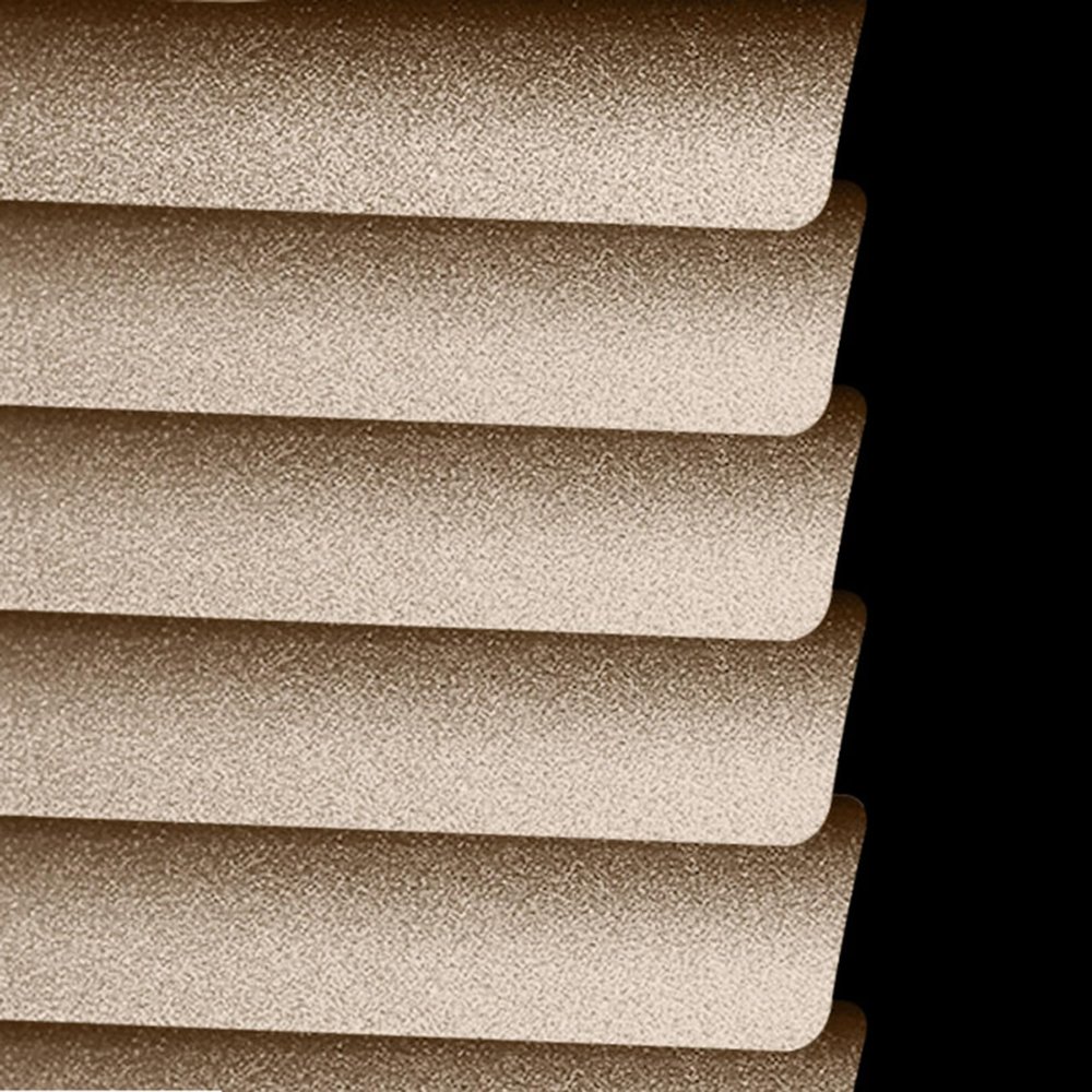 Frosted Gold Aluminum Venetian Blinds, Customizable, 90 x 170 cm