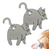 Cat Butt Bread Clips - 2 Set view 1