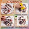 WANDIC Transfer Stickers, Retro Snake Design view 3