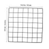 Veemoon 10-Piece Wire Grid Wall with Hooks and Nails, Wall Shelf for Photos and Decor at Home or Office view 2