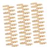 PartyKindom 50-Piece Round Wooden Buttons view 1