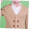 PartyKindom 50-Piece Round Wooden Buttons view 4