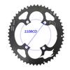 LKfjnhePF Road Bike Chainring, 110 BCD, 4-Bolt, Oval/Round Double Chainring, 52/36T (Round 50/34T) view 3